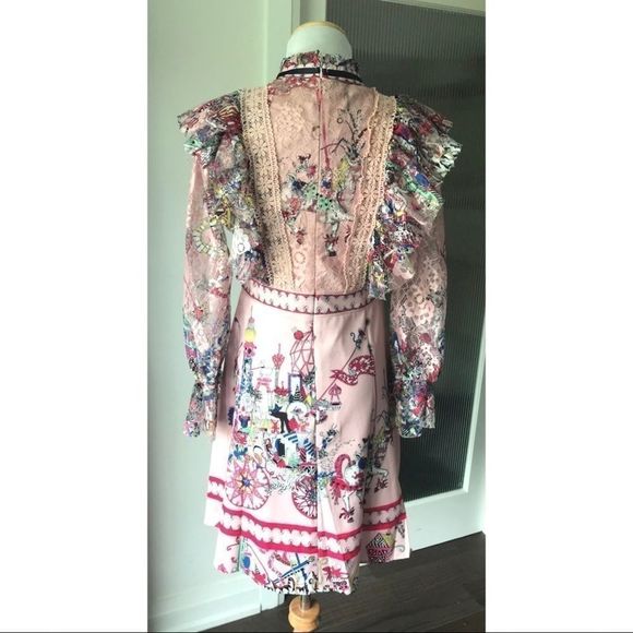 Dalia MacPhee printed minidress size medium - Picture 3 of 10